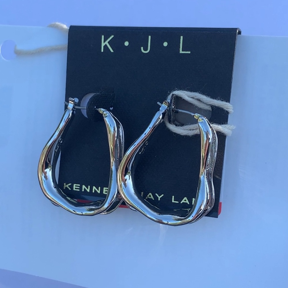 Kenneth Jay Lane Silver Earrings